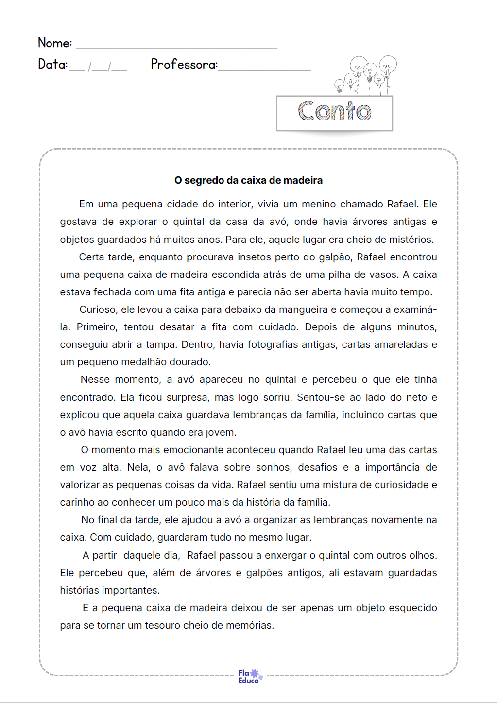 Página de gêneros textuais da Coleção Imagine 1